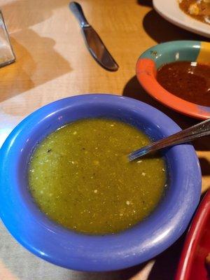 "the secret sauce" -- ok well maybe not a secret but get the tomatillo hot sauce on the side. It is SO GOOD