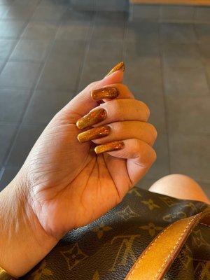 Love the Cats Eye Nails!