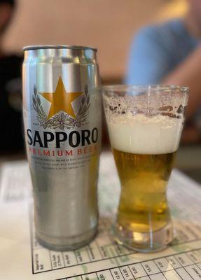 Sapporo! Smooth as well!