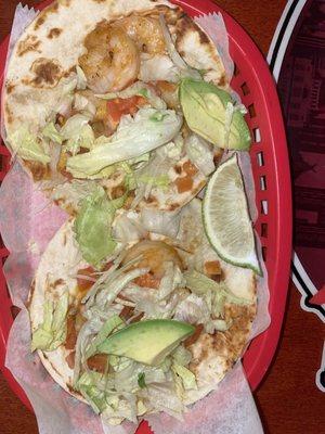 Shrimp tacos