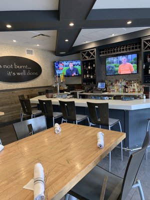 Bar area with more dining