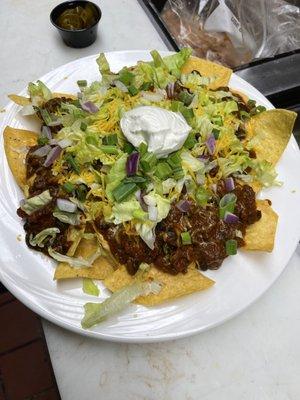 Windsor Nachos pair perfectly with one of our craft beers.