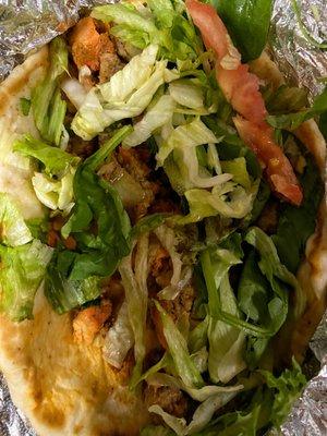 Chicken + lamb gyro