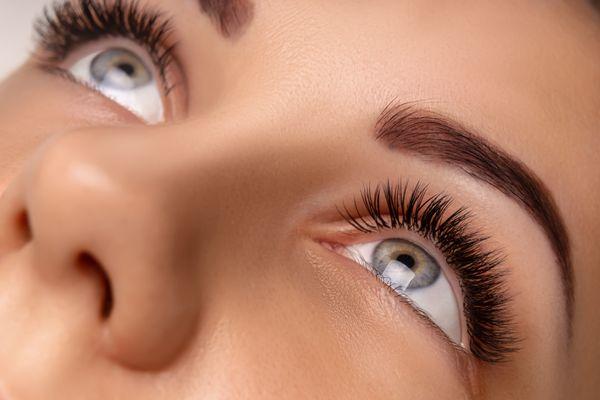 Get longer, fuller lashes with eyelash extensions.