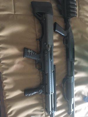 These are two of the shotguns I've gotten for Doc's