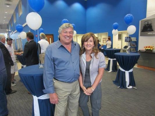 Ron & Paula Bouchard at the Honda Grand Opening in Lancaster, MA!