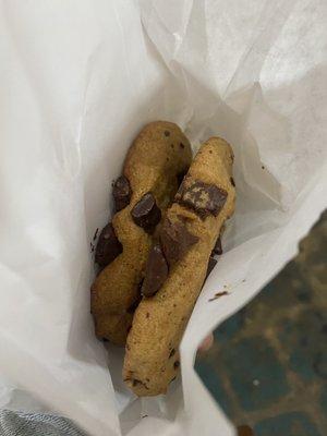 Fresh baked cookies