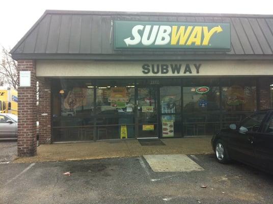 12-14-10; Subway @ Winchester & Tchulahoma