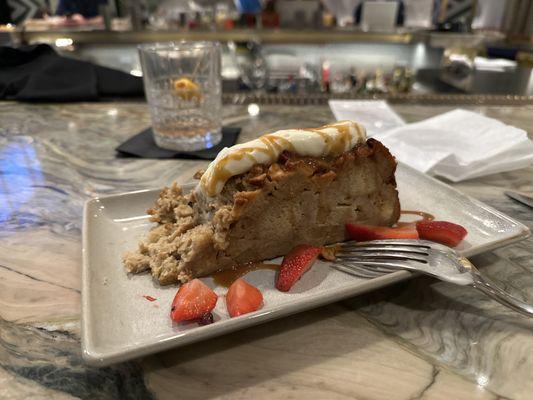 AMAZING Apple Bread Pudding cake!  Food coma imminent.