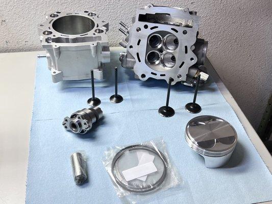 This is our Yamaha Raptor 700 Big Bore Kit.