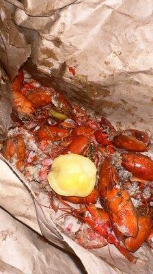 Eaten Crawfish