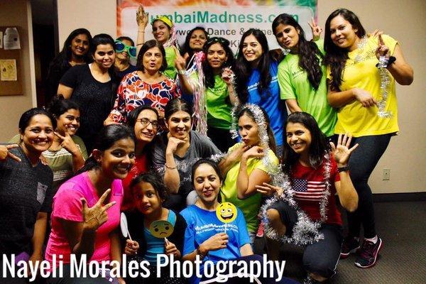 Mumbai Madness ZumBolly class fun