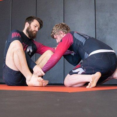 Higher belts doing some No Gi!