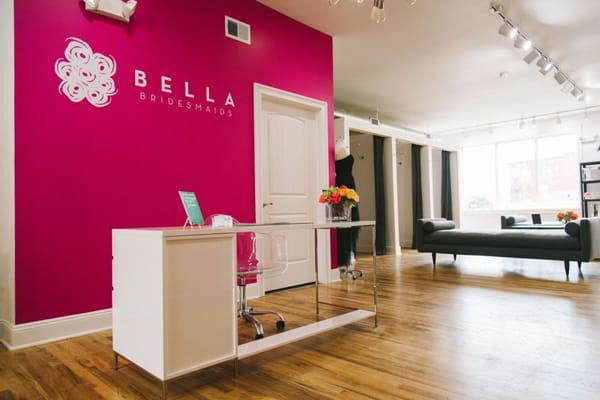 Bella Bridesmaids Freehold Has a Brand New Look!  Come Visit Us at 5 West Main Street, Suite 201, Second Floor