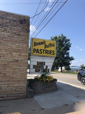 Exterior sign along Buckhannon Pike