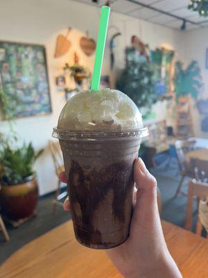 Cookies & cream blended