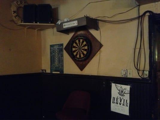 Real dart boards!