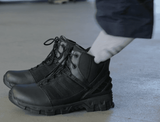 Original S.W.A.T. Hands free tactical work boot. At Stych - from the NMBL Vault Collection