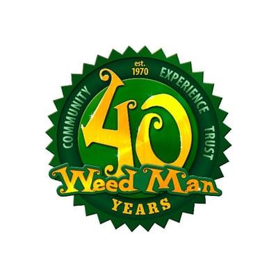 Celebrate 40 years of Weed Man!