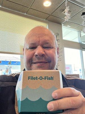 Bought using my points Filet-O-Fish