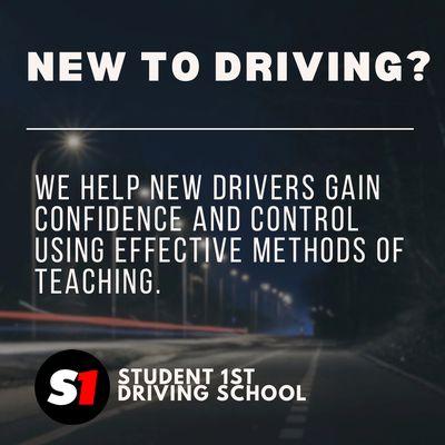 Excited or nervous to drive? Either way our expert instructors can help.