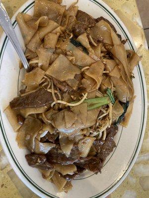 Dried Fried Beef Chow Fun