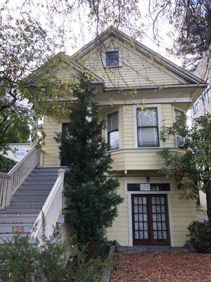 My office is located on the ground floor of a quiet Victorian in the historic district of Point Richmond.