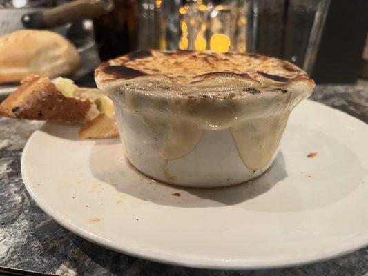 French onion soup. Divine.