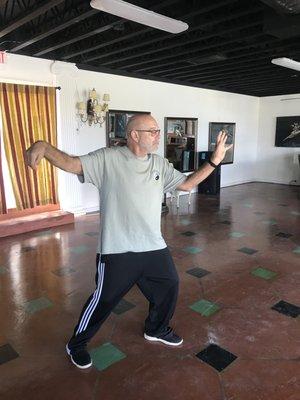 Tai Chi Classes for Beginners Tuesdays and Thursdays - check out the schedule at discovervedas.com/events