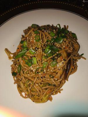 Asian soba noodles