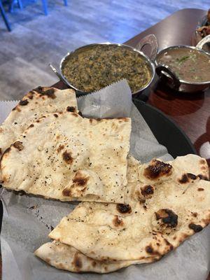 Garlic basil Naan