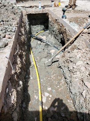 Gas Line Repair