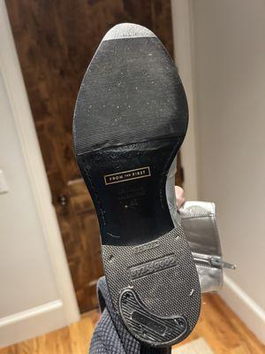 Protective sole for the leather