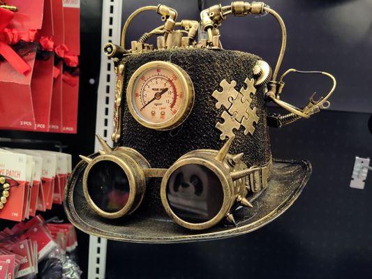 Steampunk hat.