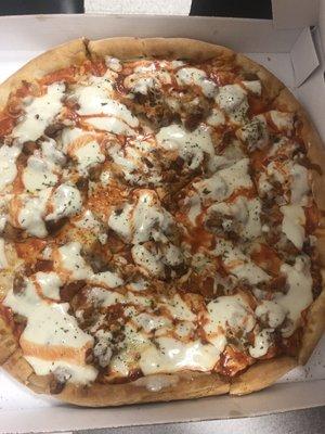 Buffalo Chicken Pizza