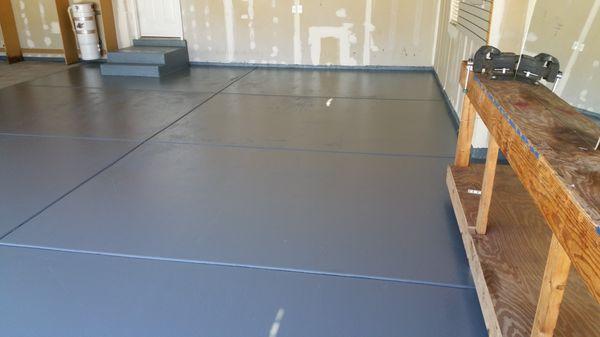 GARAGE EPOXY COATING(AFTER)