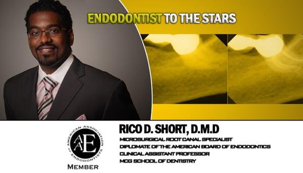 Dr. Rico Short gets to the root of your tooth problem virtually Painlessly!