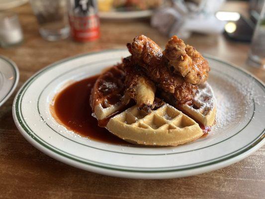 Chicken & waffles