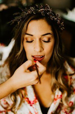 On-Location Wedding Makeup