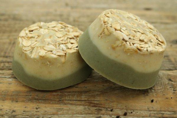 Green Tea and Oatmeal Soap