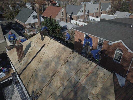 Shingle roof replacement