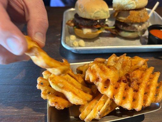 Small order of waffle fries