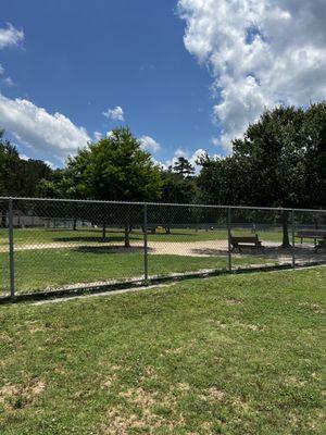 Dog park area