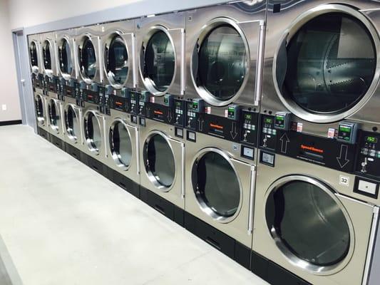 That's a lot of dryers!  One price get's them dry.  Speed Queen: American built since 1907!