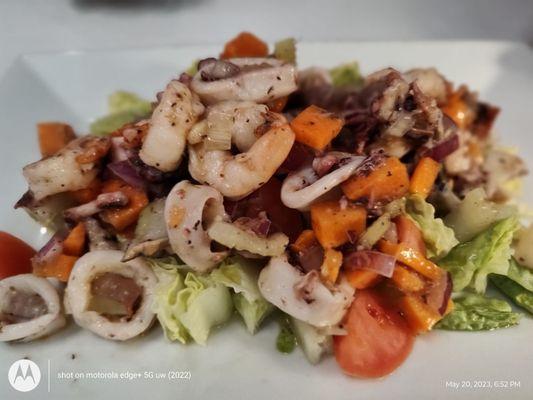 Seafood salad