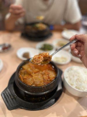 Kimchi stew