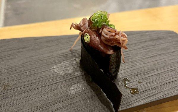 Seasonal firefly squid - so tender