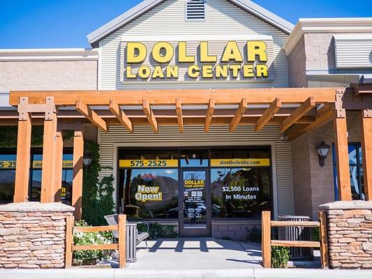 Dollar Loan Center, 1380 Highway 95A N., Suite 6, Fernley, NV 89408