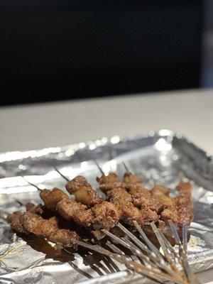 Lamb skewers! Must order