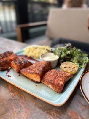 Grilled Salmon Plate